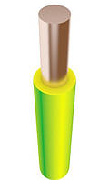 Провід HOROZ CABLE ПВ-1 жовто-зелений 2,5 ГОСТ