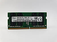 Оперативная память для ноутбука SODIMM SK hynix DDR4 16Gb PC4-2666V (HMA82GS6DJR8N-VK) Б/У