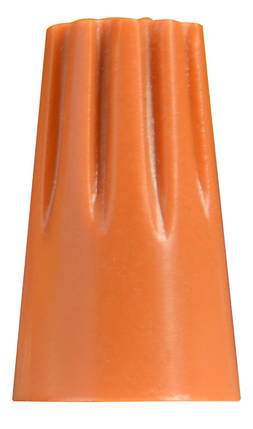 Зажим з'єднувальний ізолюючий АСКО-УКРЕМ P73 оранжевий (100 шт), для скручування проводів, фото 1