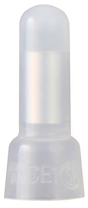 З'єднувальний ізоляційний зажим Колпачок Білий S-3 (100шт.) АСКО-УКРЕМ для проводів 1.25мм, фото 1