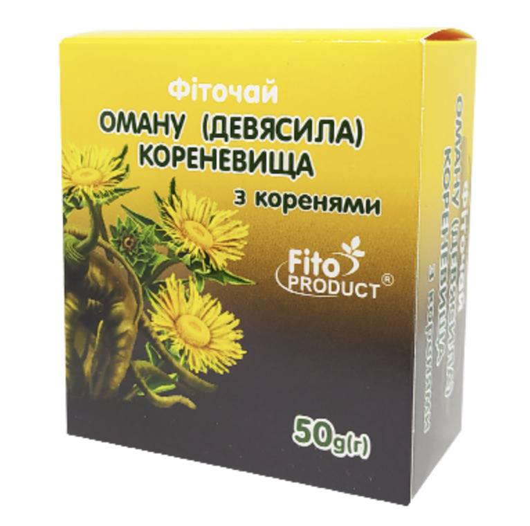 Корінь оману девясилу чай 20 пакетиків Фітопродукт, фото 1