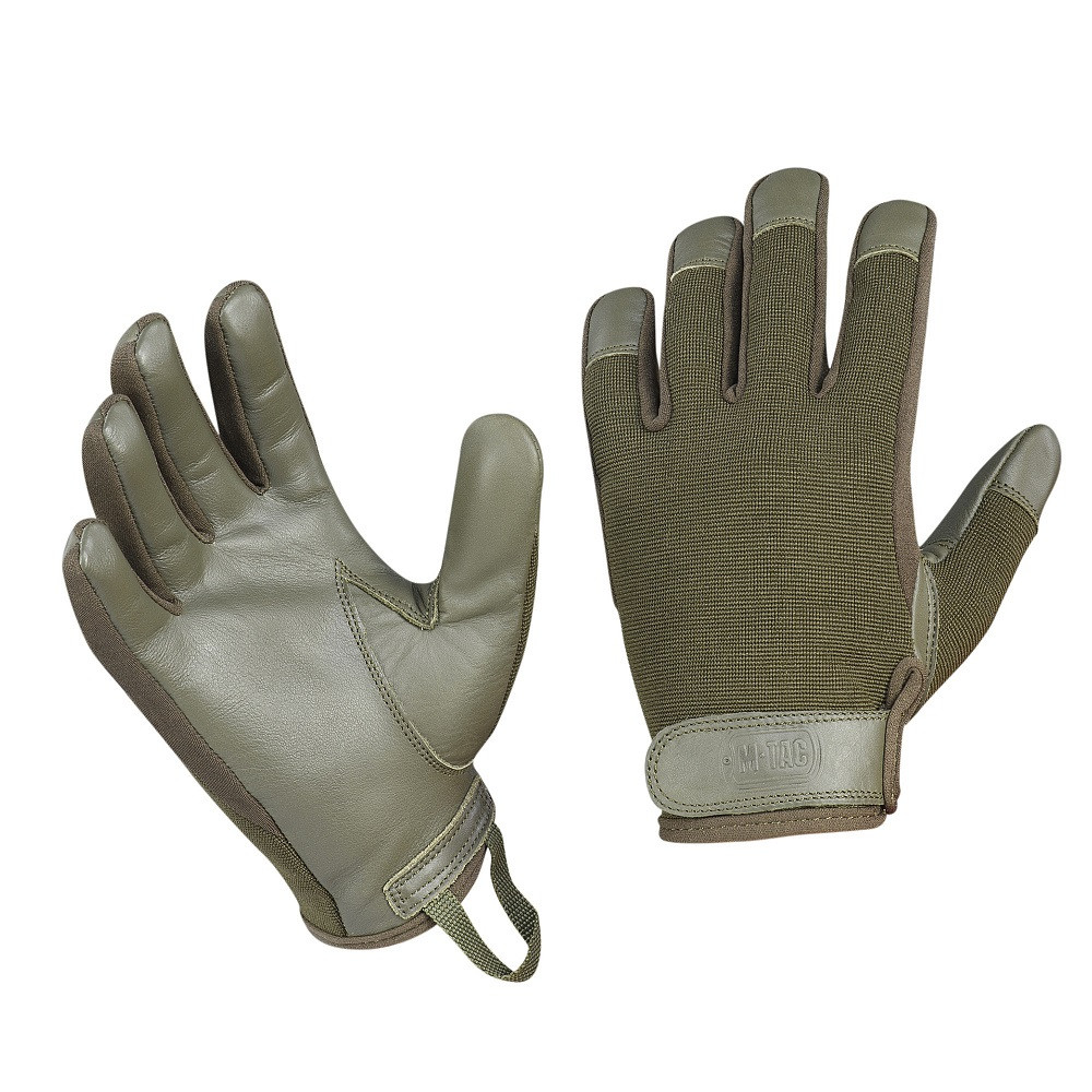 M-TAC РУКАВИЧКИ POLICE OLIVE, фото 1