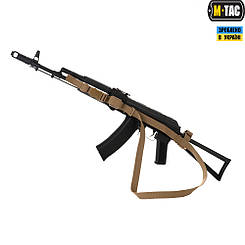 M-Tac ремінь збройовий триточковий Coyote