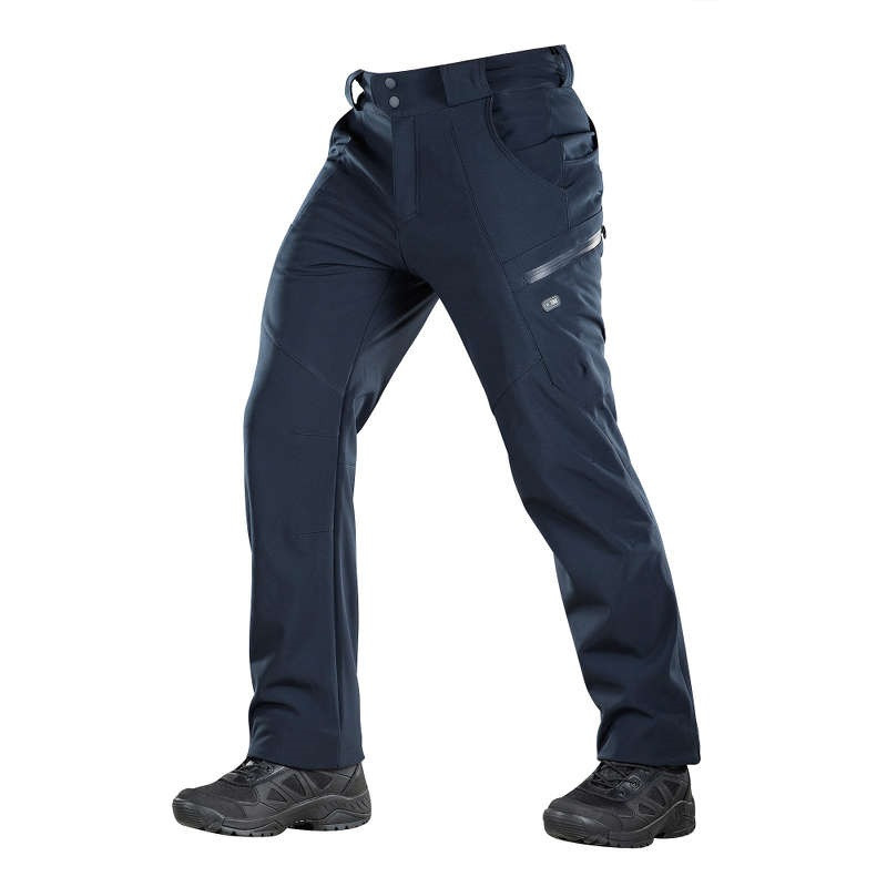 M-Tac брюки Soft Shell Winter Dark Navy Blue M