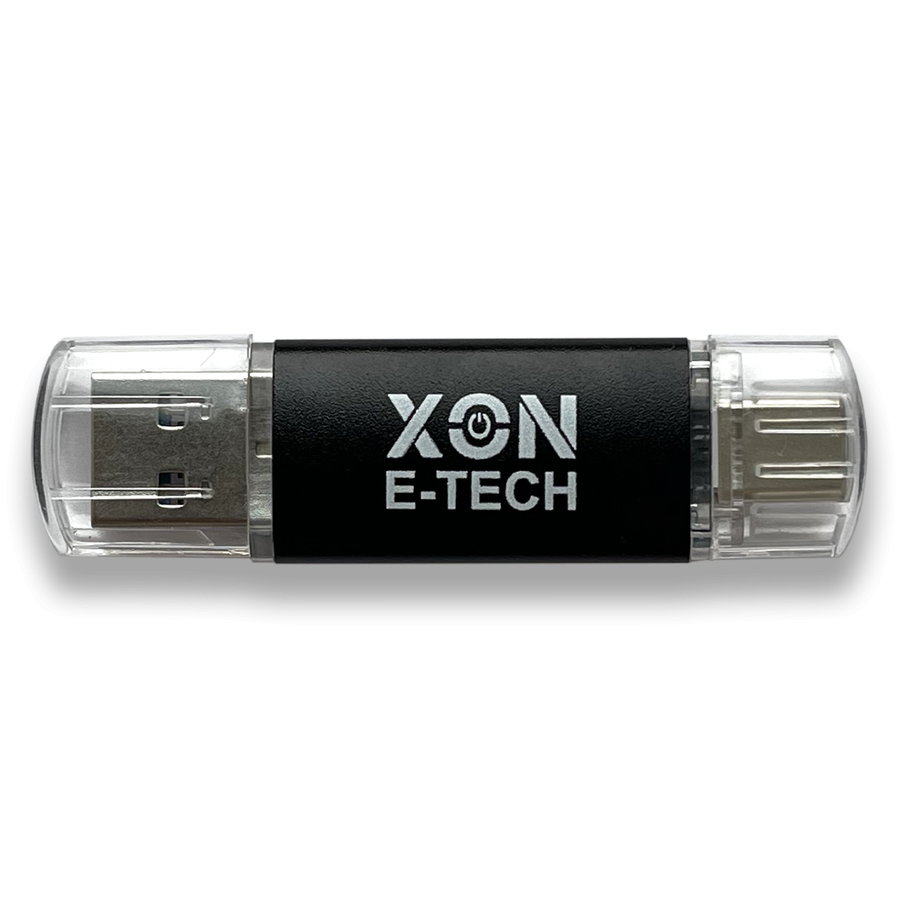 Флеш-накопичувач XON FlashDrive DuoConnect 128GB (USB 3.0 + USB Type-C) Black (LWU128)
