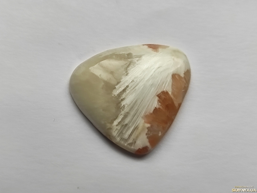 Сколецит - кабошон, фото 1