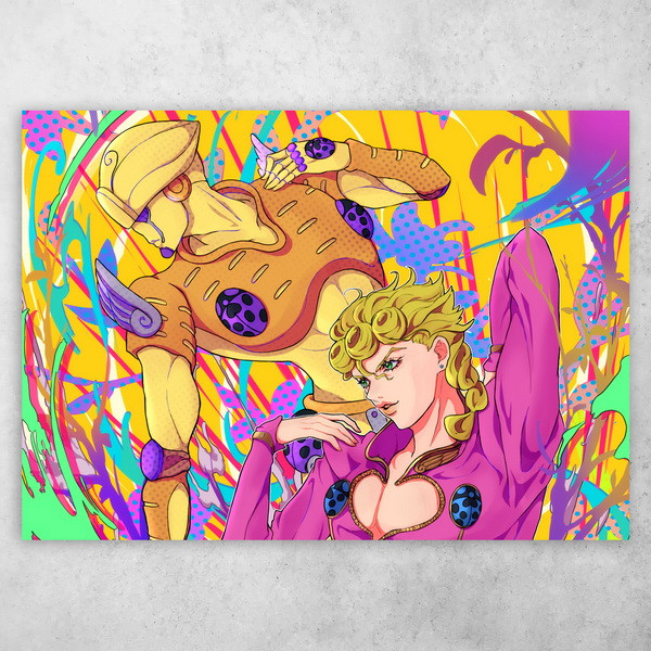 Аніме плакат постер "Неймовірні пригоди ДжоДжо / JoJo's Bizarre Adventure" №46, фото 1