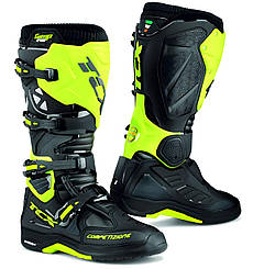 МОТОБОТИ TCX COMP EVO 2 MICHELIN BLACK/YELLOW FLUO