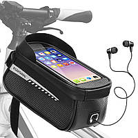 Сумка велосипедна під смартфон на раму Rzahuahu BAO-040 телефон до 6,5"