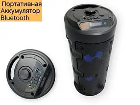 Колонка Column BT ZQS-4210 Червона Бездротова переносна акустична система Bluetooth TF-card без з мікрофону, фото 6