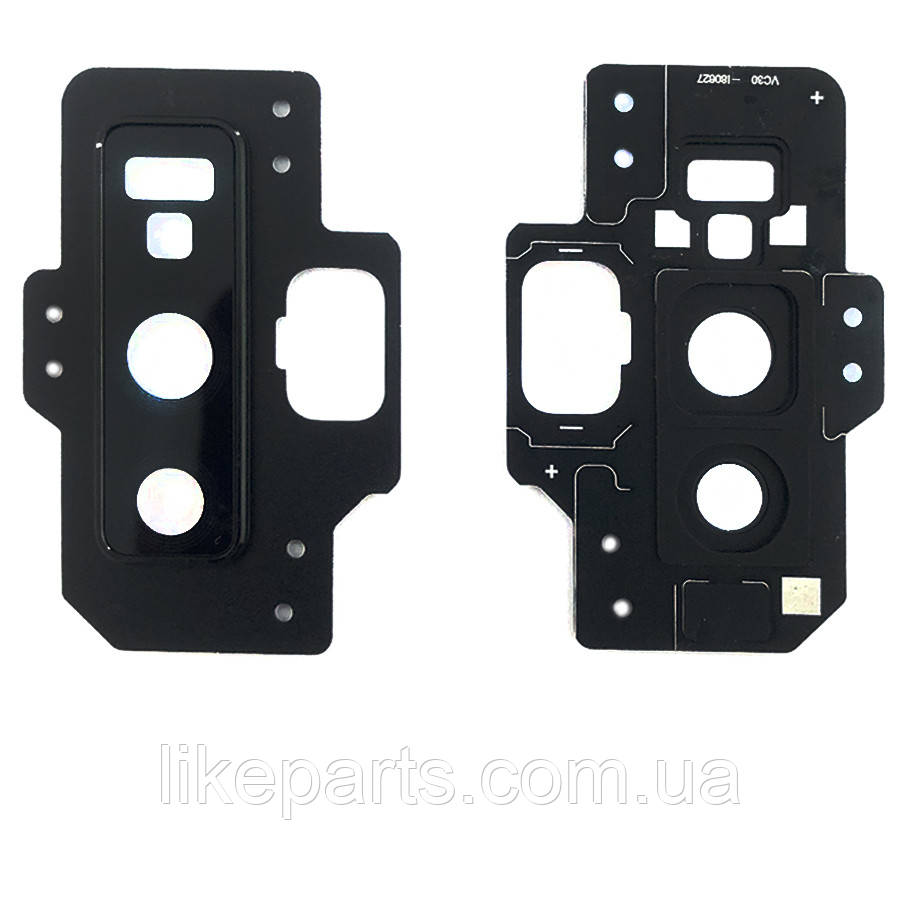 Скло камери Samsung Galaxy Note 9 N960F (чорне у рамці), фото 1