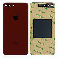 Задняя крышка Apple iPhone 8 Plus красная оригинал Китай со стеклом камеры