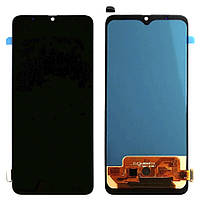Дисплей (екран) Samsung Galaxy A70s A707F з тачскріном (чорний OLED Small Glass)
