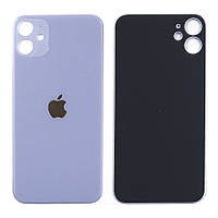 Задняя крышка Apple iPhone 11 фиолетовая оригинал Китай с большим отверстием