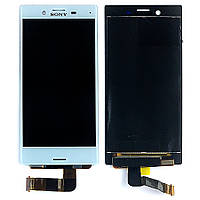 Екран (дисплей) Sony Xperia X Compaсt F5321 + тачскрин синий оригинал Китай