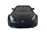 Іграшкова машинка металева Ferrari F12 Berlinetta АвтоЕксперт Феррари, чорна, звук, світло, інерція, відкр. двері, капот,, фото 4