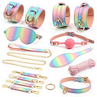 БДСМ набір Rainbow Bondage Kit 8 Pieces ST61260