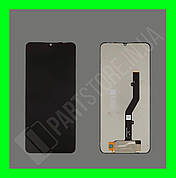 Дисплей ZTE Blade A72 4G / A72s / V40 Vita / V40 Smart із сенсором, чорний (оригінальні комплектуючі)