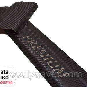 Захист порогів - накладки на пороги Opel MERIVA II з 2010 р. (carbon)