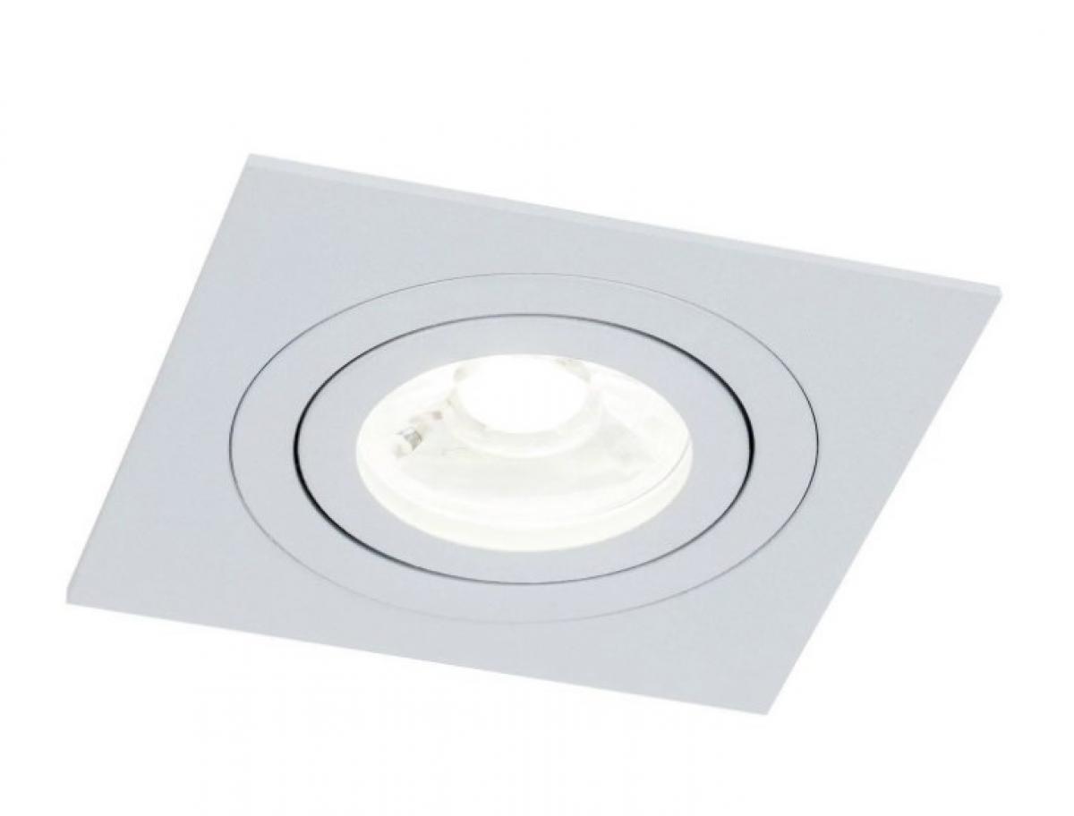 Світильник точковий врізний KLOODI KD-BASE SQ92 GU10 WH