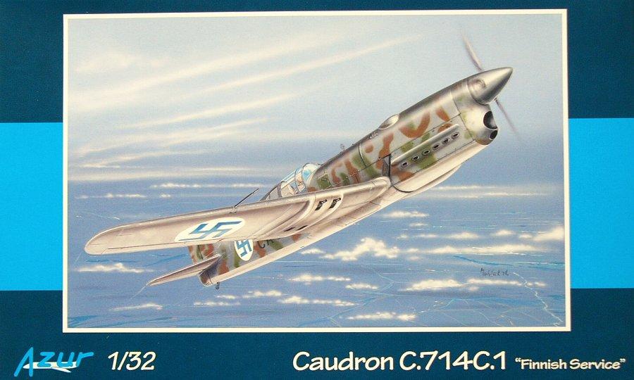 Пластикова модель 1/32 Azur 091 француський винищувач Caudron C.714 C.1 фінські ВПС