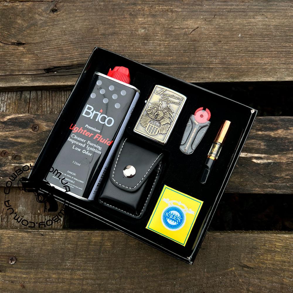 Набір подарунковий із бензиновою запальничкою No232