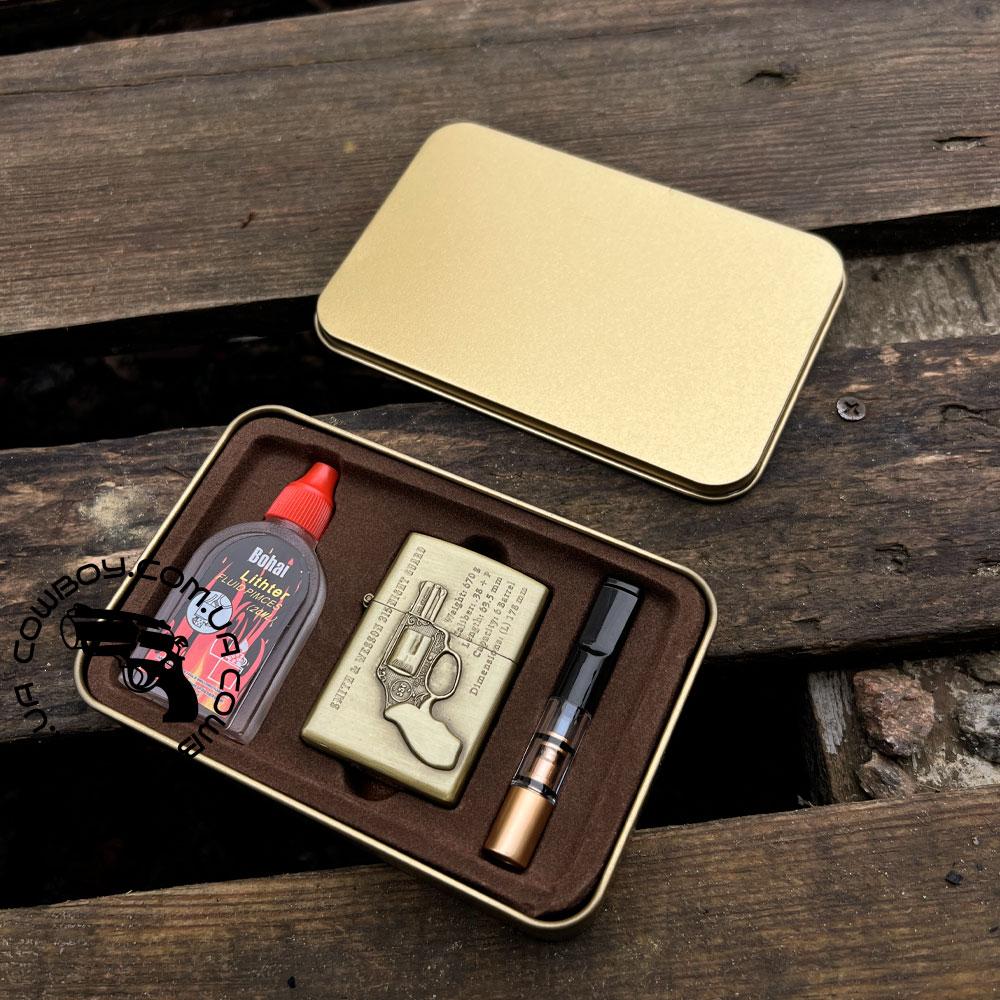 Набір подарунковий із бензиновою запальничкою No252