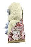 Дитячий плед ковдра Туреччина для новонародженого махра подарунок новонародженому білому (ДНП10), фото 4