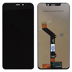 Дисплей (екран) Motorola One XT1941, P30 Play з тачскріном (чорний)