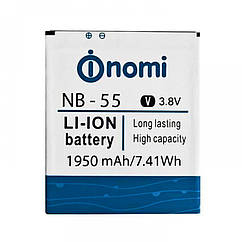 Батарея (акумулятор) Nomi NB-55 i505 оригінал Китай 1950 mAh Розпродаж