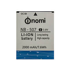 Акумулятор Nomi NB-507 i507 оригінал Китай 2000 mAh