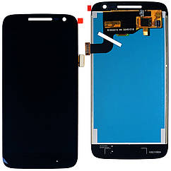 Дисплей (екран) Motorola Moto G4 Play XT1600 XT1601 XT1602 з тачскріном (чорний)
