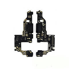 Шлейф Huawei P10 Plus VKY-L29 з роз'ємом зарядки type C та мікрофоном - нижня плата
