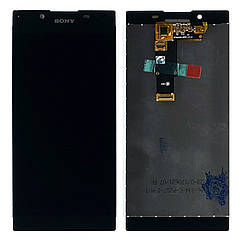 Дисплей (екран) Sony Xperia L1 G3311 G3312 G3313 з тачскріном (чорний)
