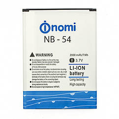 Акумулятор Nomi NB-54, i504 оригінал Китай 2000 mAh