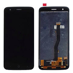 Дисплей (екран) ZTE Blade V8 Lite з тачскріном (чорний оригінал Китай)