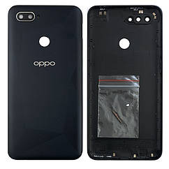 Задня кришка Oppo A12 CPH2083, CPH2077 сумістю Oppo A12s чорна оригінал Китай