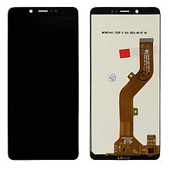 Дисплей (екран) Tecno Pop 2S Pro KB2j з тачскріном (чорний)