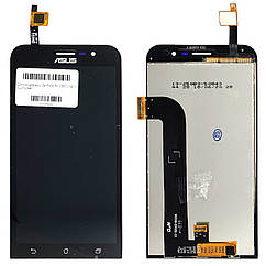 Дисплей (екран) Asus ZenFone Go ZB500KG X00BD з тачскріном (чорний)