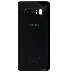 Задня кришка Samsung Galaxy Note 8 N950F чорна оригінал Китай зі склом камери