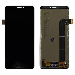 Дисплей (екран) TP-Link Neffos C7s TP7051A з тачскріном (чорний - Розпродаж)
