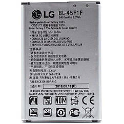 Батарея (акумулятор) LG BL-45F1F оригінал Китай K7 X230, K8 2017 M200N X240 US215, K9 K10 Pro 2410 mAh