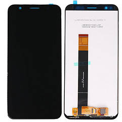 Дисплей (екран) Meizu M8c M810H з тачскріном (чорний)