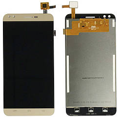 Дисплей (екран) Prestigio MultiPhone PSP3504 Muze C3 з тачскріном (золотистий - Розпродаж)