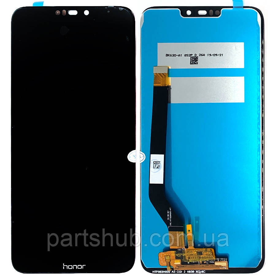 Дисплей (екран) Huawei Honor 8C з тачскріном (чорний), фото 1