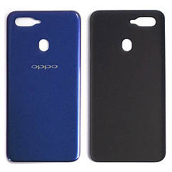 Задня кришка Oppo A5S CPH1909 (синя оригінал Китай)