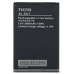 Батарея (акумулятор) Tecno BL-20JT оригінал Китай POP F1, POP F2 2000 mAh