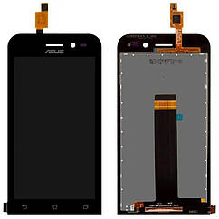 Дисплей (екран) Asus ZenFone Go ZB452KG з тачскріном (чорний)