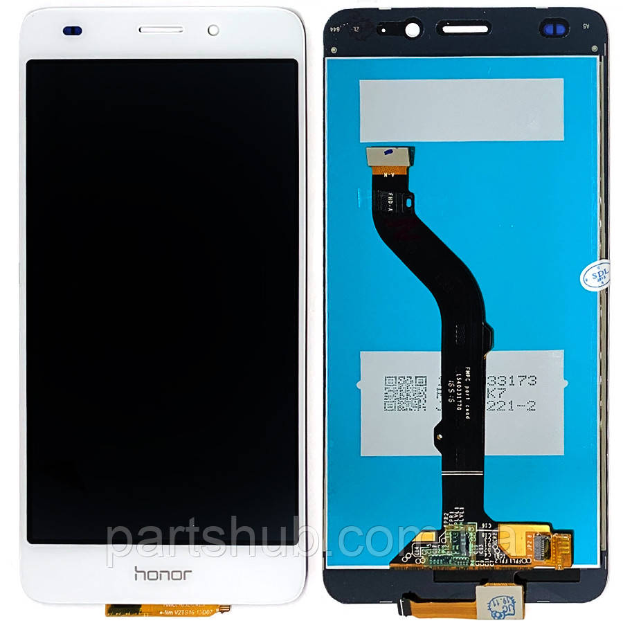 Дисплей (екран) Huawei Honor 5X KIW-L21 GR5 2016 з тачскріном (білий), фото 1