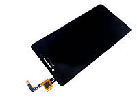 Екран (дисплей) Lenovo A6000 K30-T, K3 K30-W + тачскрин черный